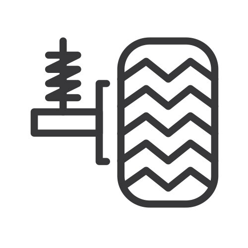 Ícono de Suspensión System Soft Ride Chevrolet Equinox EV 2024 SUV eléctrica deportiva