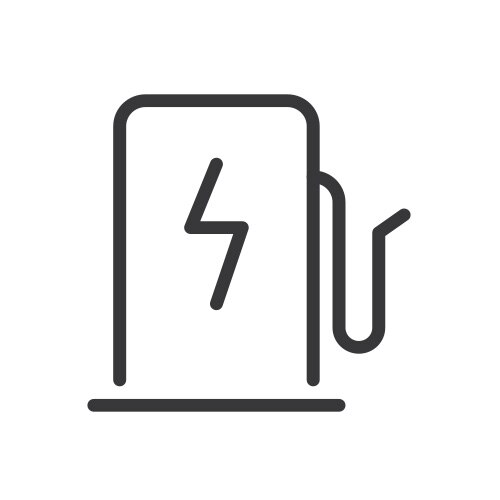 Ícono de red de recarga de baterías de Chevrolet Equinox EV 2024 SUV eléctrica deportiva