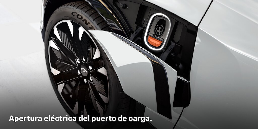 Chevrolet Blazer EV 2025, nueva camioneta SUV eléctrica con apertura eléctrica del puerto de carga