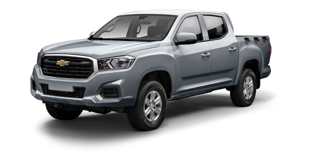 Chevrolet S10 Max 2025, tu camioneta pickup 4 cilindros en color plata brillante